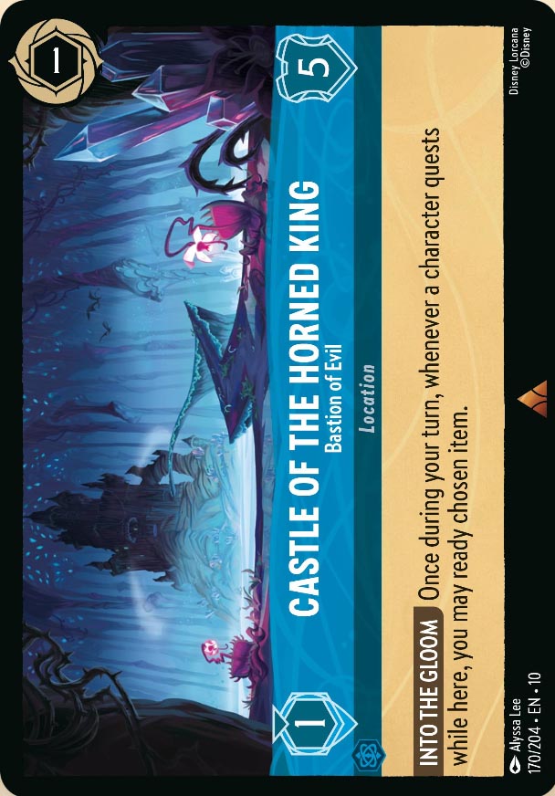 Disney Lorcana TCG: Castle of the Horned King, Bastion of Evil