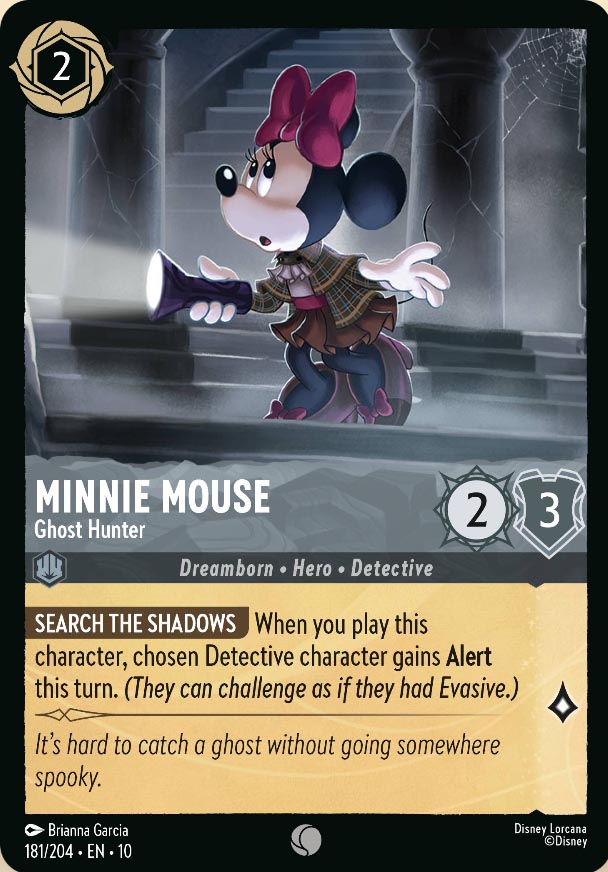 Disney Lorcana TCG: Minnie Mouse, Ghost Hunter