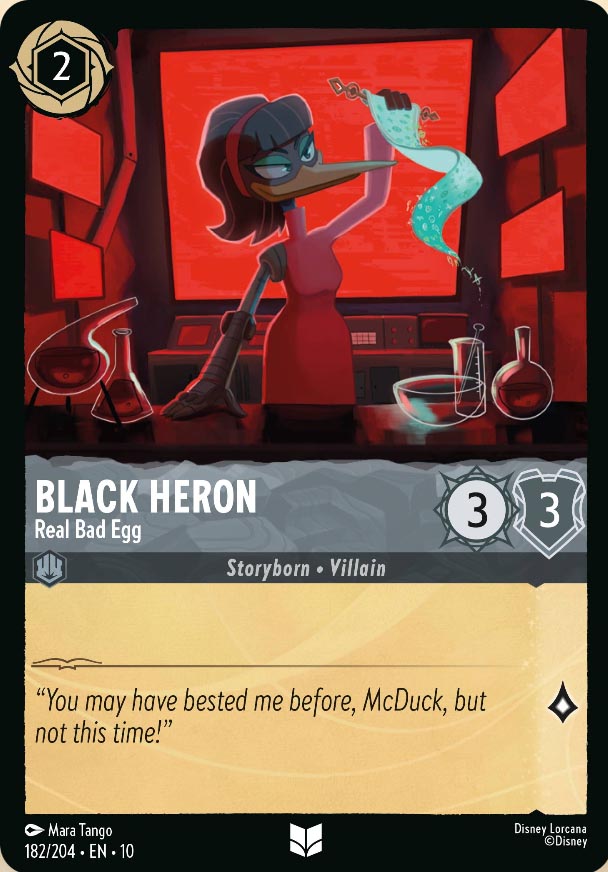 Disney Lorcana TCG: Black Heron, Real Bad Egg