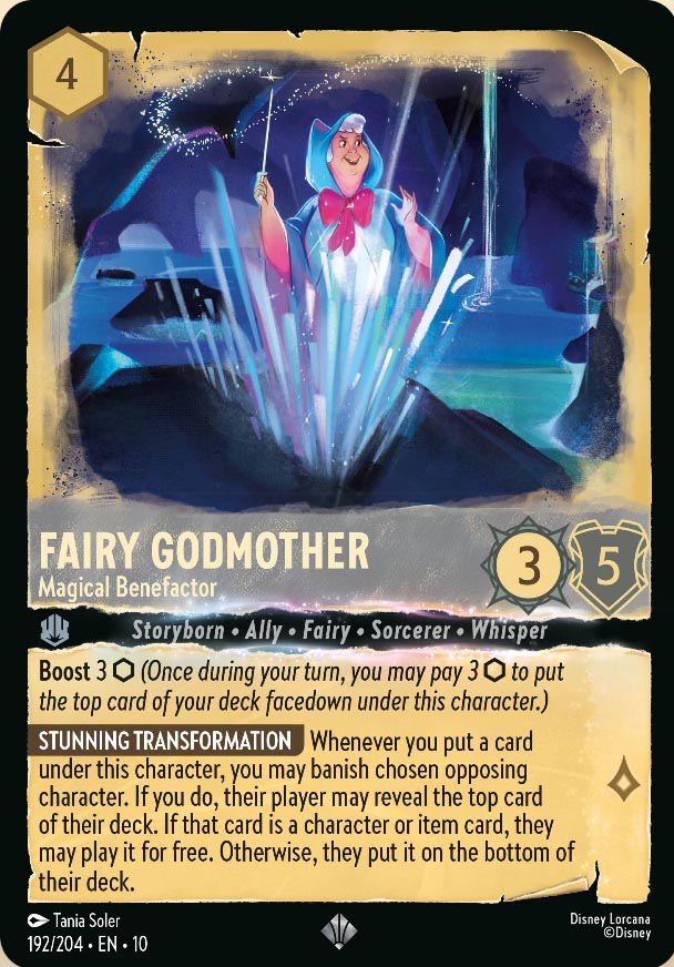 Disney Lorcana TCG: Fairy Godmother, Magical Benefactor