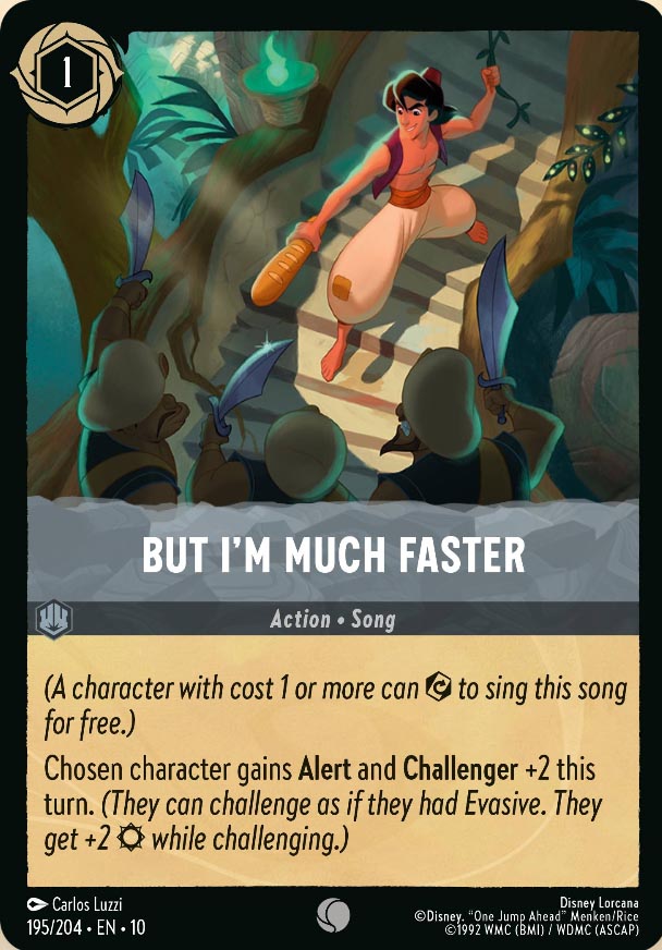 Disney Lorcana TCG: But I'm Much Faster