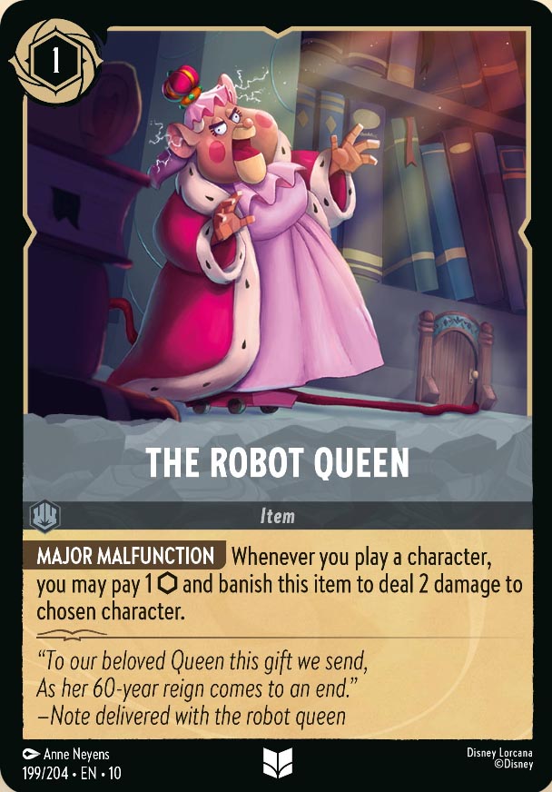 Disney Lorcana TCG: The Robot Queen