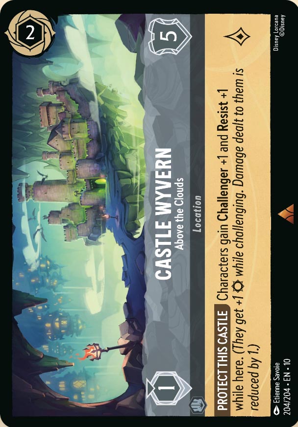 Disney Lorcana TCG: Castle Wyvern, Above the Clouds