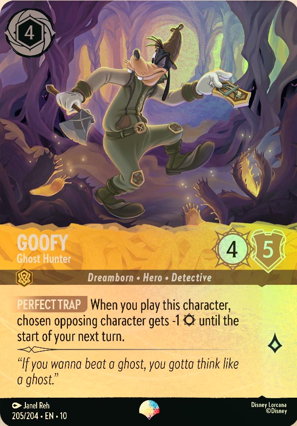 Disney Lorcana TCG: Goofy, Ghost Hunter
