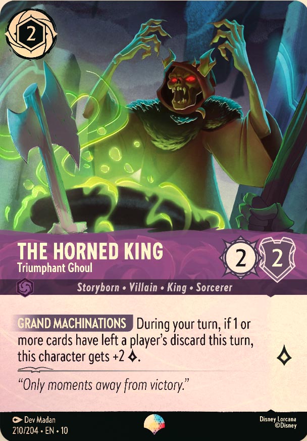 Disney Lorcana TCG: The Horned King, Triumphant Ghoul