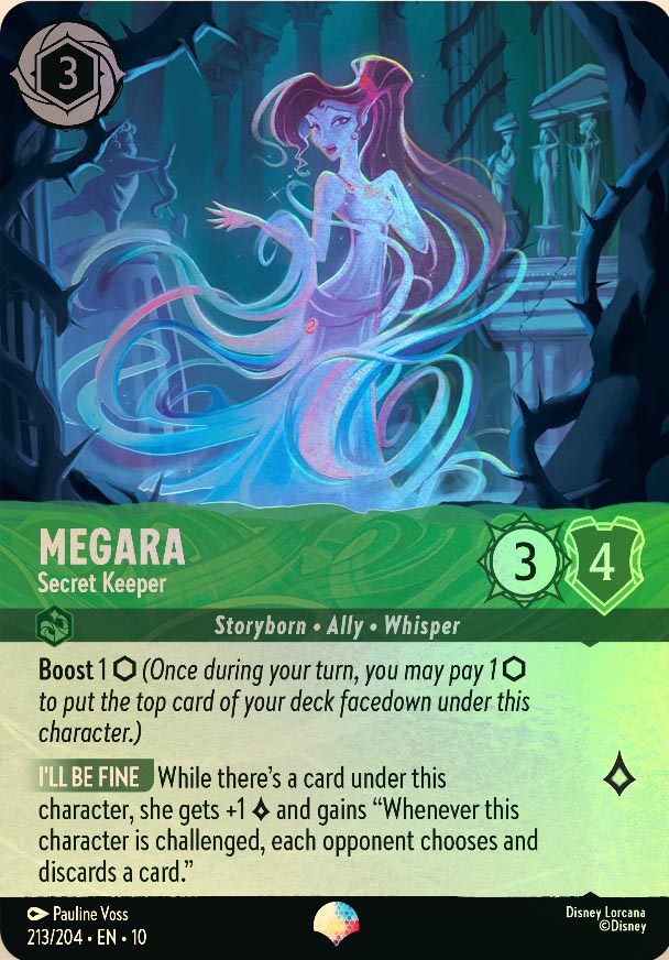 Disney Lorcana TCG: Megara, Secret Keeper