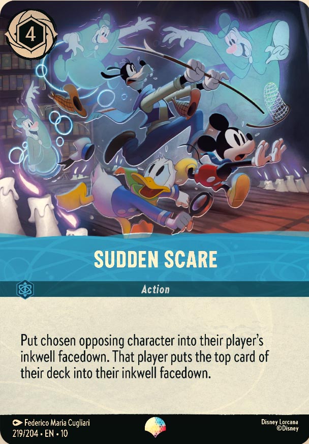Disney Lorcana TCG: Sudden Scare