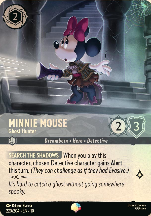 Disney Lorcana TCG: Minnie Mouse, Ghost Hunter
