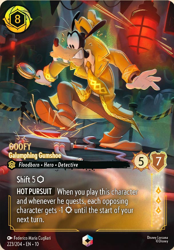 Disney Lorcana TCG: Goofy, Galumphing Gumshoe