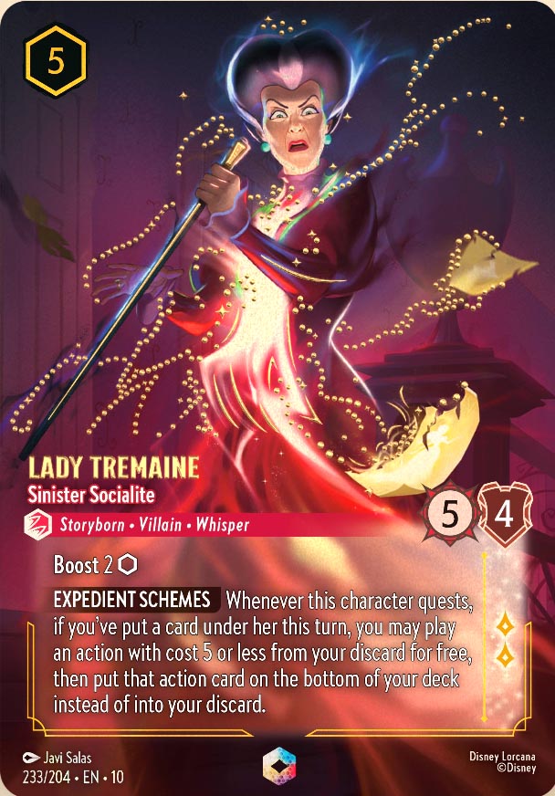 Disney Lorcana TCG: Lady Tremaine, Sinister Socialite