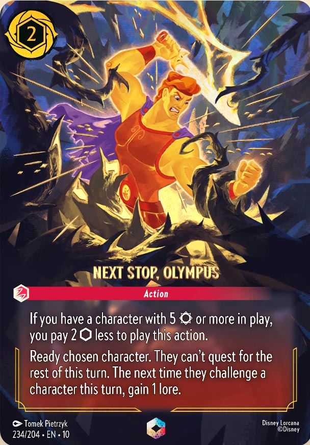 Disney Lorcana TCG: Next Stop, Olympus