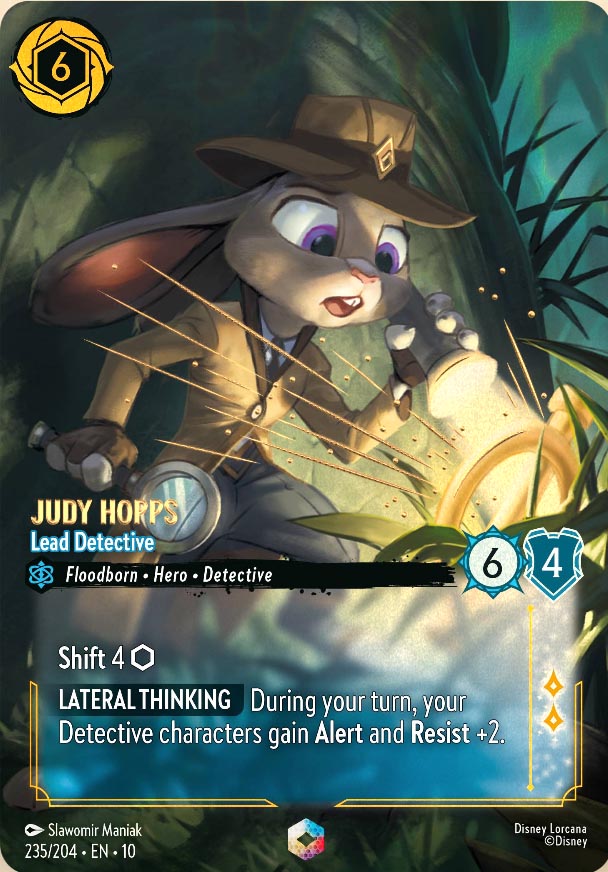 Disney Lorcana TCG: Judy Hopps, Lead Detective