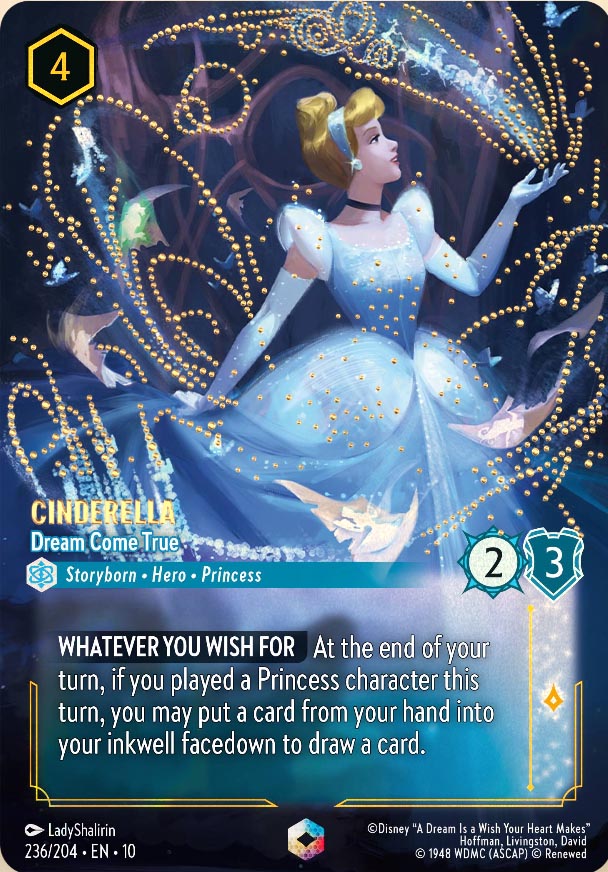 Disney Lorcana TCG: Cinderella, Dream Come True