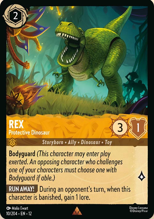 Disney Lorcana TCG: Rex, Protective Dinosaur