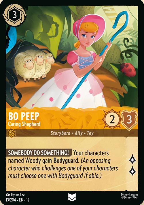 Disney Lorcana TCG: Bo Peep, Caring Shepherd