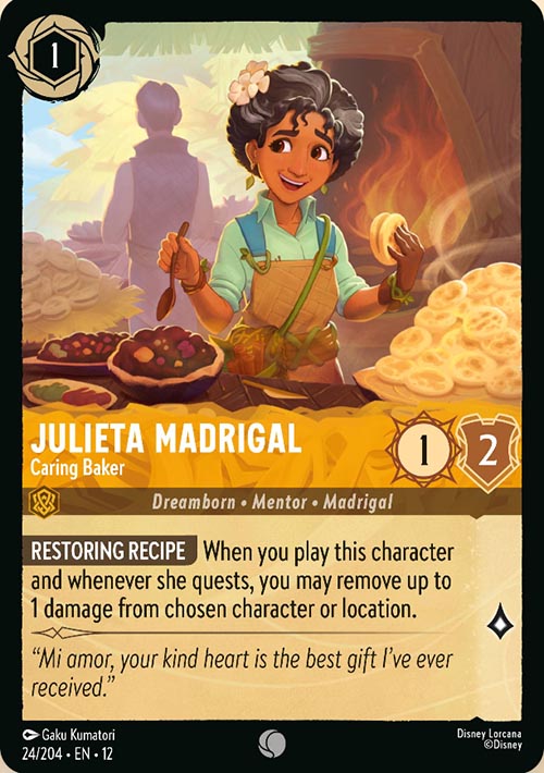 Disney Lorcana TCG: Julieta Madrigal, Caring Baker