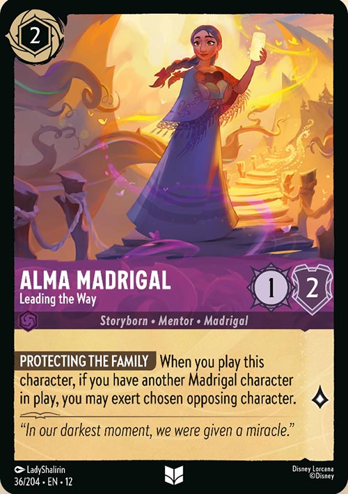 Disney Lorcana TCG: Alma Madrigal, Leading the Way