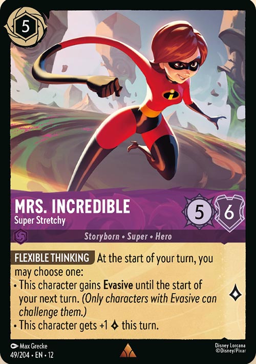 Disney Lorcana TCG: Mrs. Incredible, Super Stretchy