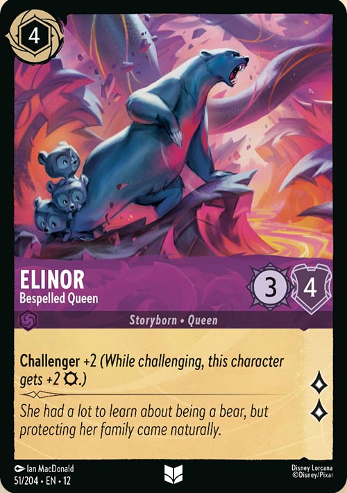 Disney Lorcana TCG: Elinor, Bespelled Queen