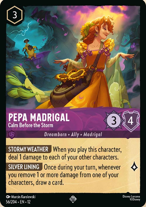 Disney Lorcana TCG: Pepa Madrigal, Calm Before the Storm