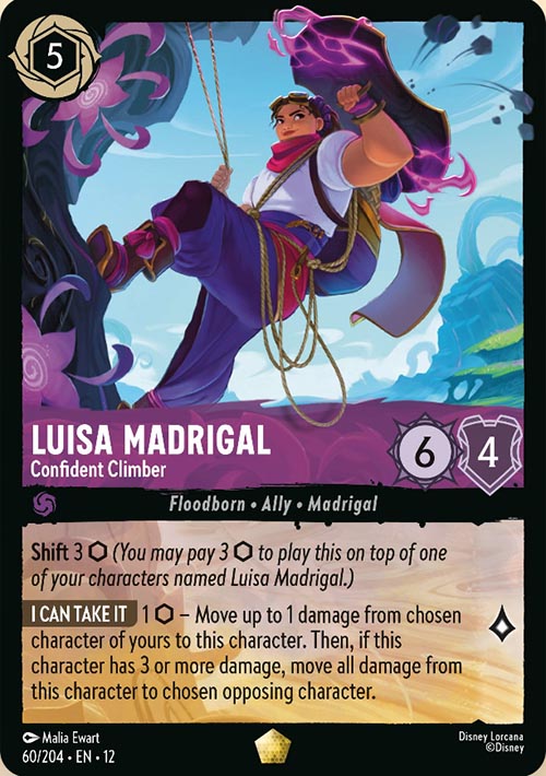 Disney Lorcana TCG: Luisa Madrigal, Confident Climber