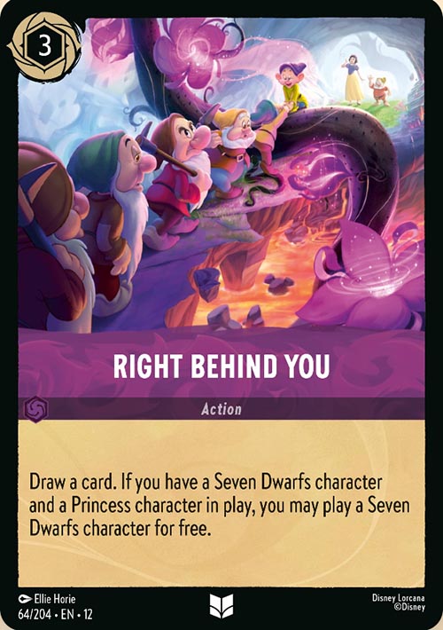 Disney Lorcana TCG: Right Behind You