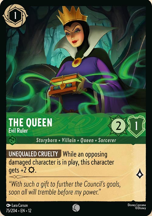 Disney Lorcana TCG: The Queen, Evil Ruler