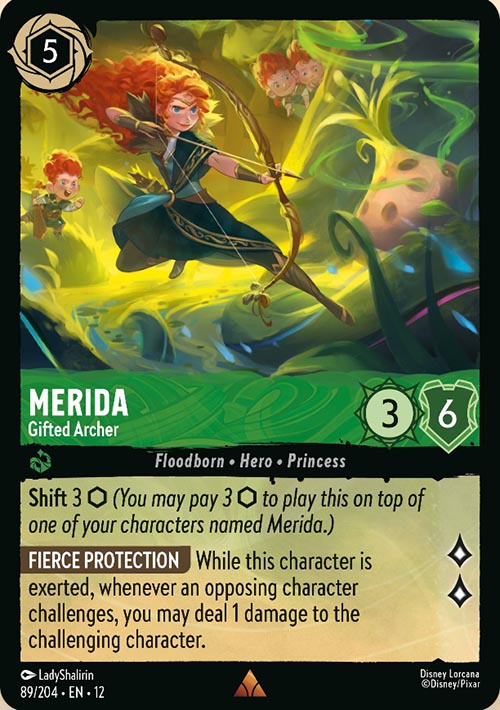 Disney Lorcana TCG: Merida, Gifted Archer