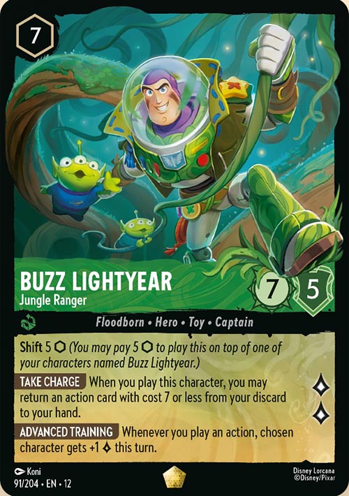 Disney Lorcana TCG: Buzz Lightyear, Jungle Ranger