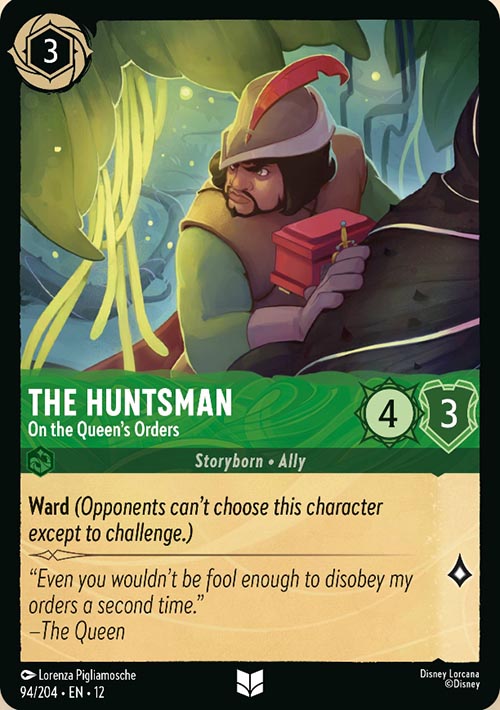 Disney Lorcana TCG: The Huntsman, On the Queen's Orders