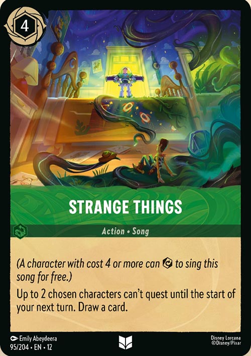 Disney Lorcana TCG: Strange Things