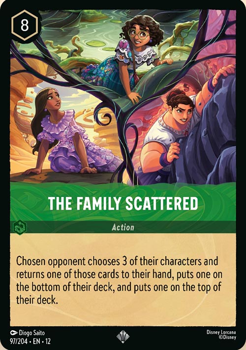 Disney Lorcana TCG: The Family Scattered
