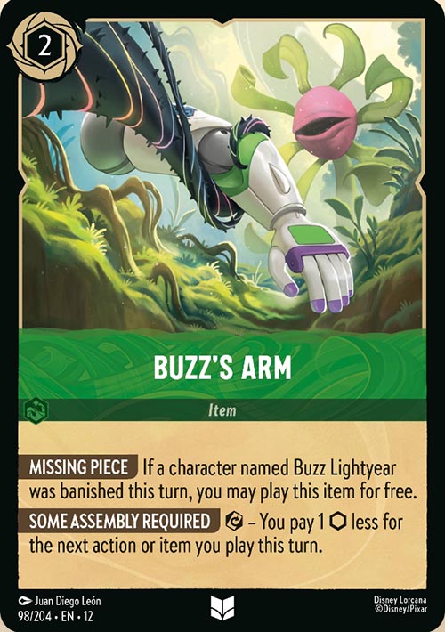Disney Lorcana TCG: Buzz's Arm