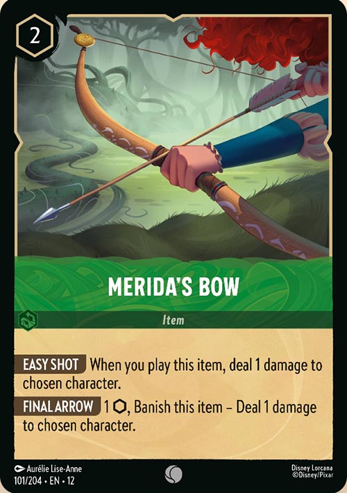 Disney Lorcana TCG: Merida's Bow