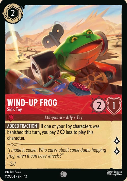 Disney Lorcana TCG: Wind-Up Frog