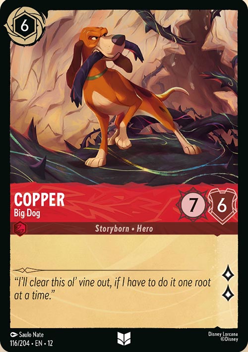 Disney Lorcana TCG: Copper, Big Dog