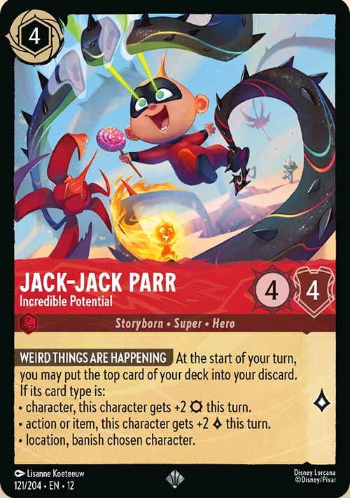 Disney Lorcana TCG: Jack-Jack Parr, Incredible Potential