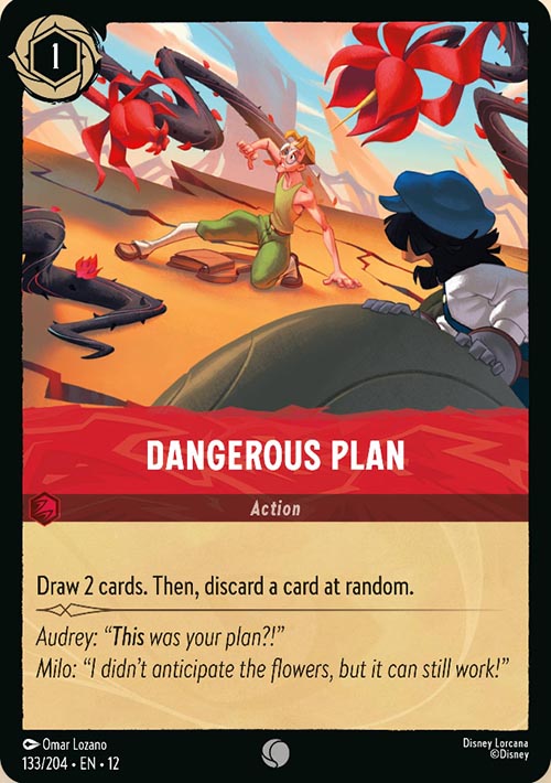 Disney Lorcana TCG: Dangerous Plan