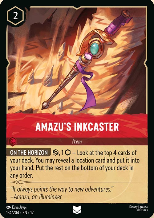 Disney Lorcana TCG: Amazu's Inkcaster