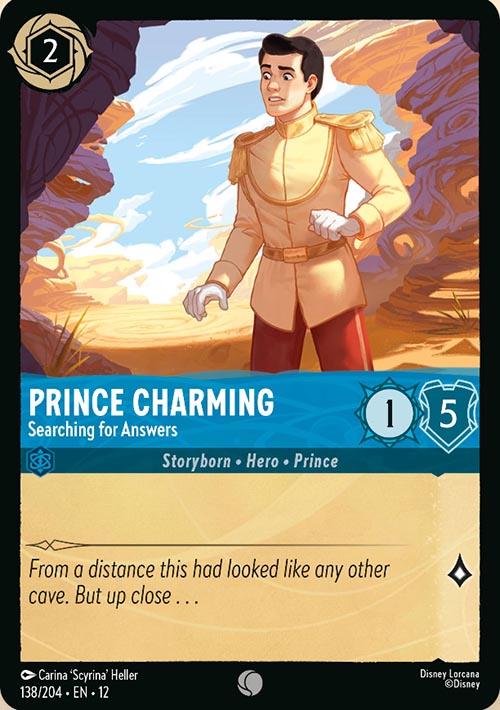 Disney Lorcana TCG: Prince Charming, Searching for Answers