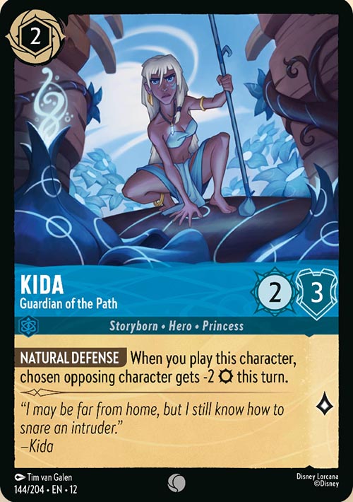 Disney Lorcana TCG: Kida, Guardian of the Path