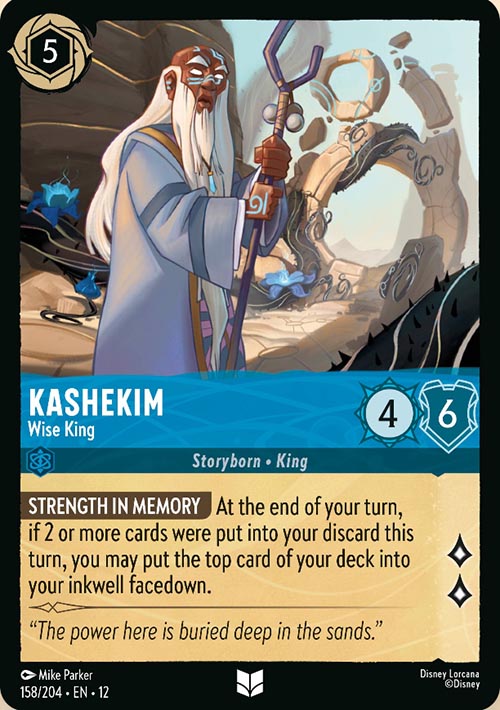 Disney Lorcana TCG: Kashekim, Wise King
