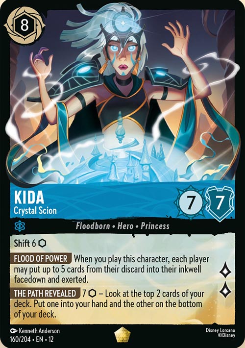 Disney Lorcana TCG: Kida, Crystal Scion