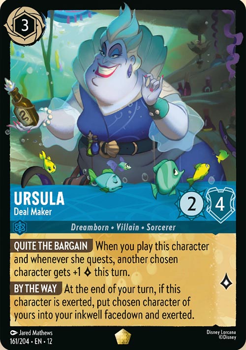 Disney Lorcana TCG: Ursula, Deal Maker