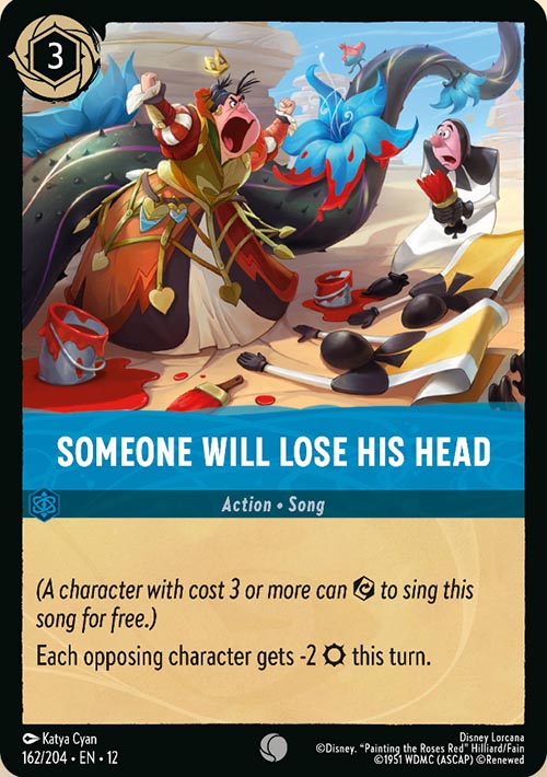 Disney Lorcana TCG: Someone Will Lose His Head
