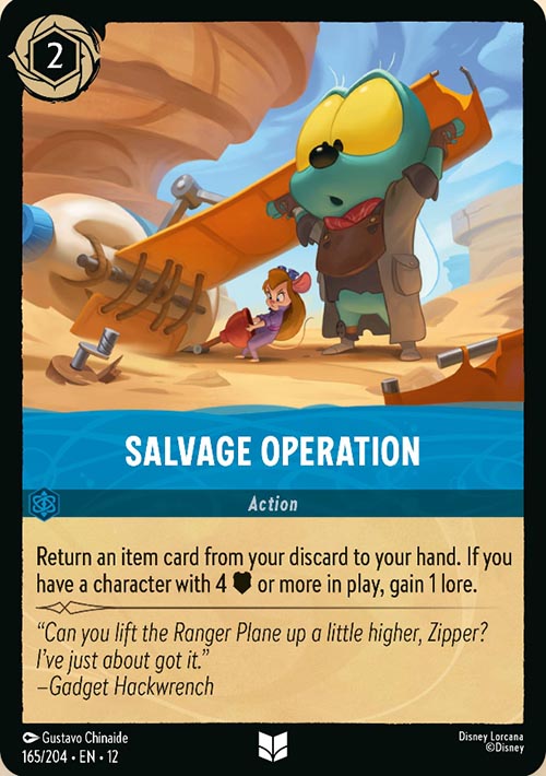 Disney Lorcana TCG: Salvage Operation