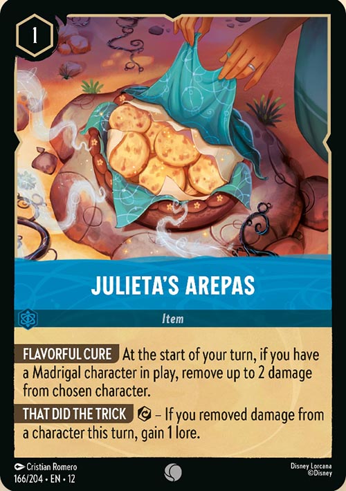 Disney Lorcana TCG: Julieta's Arepas