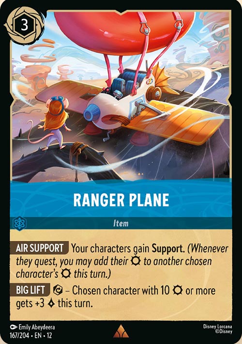 Disney Lorcana TCG: Ranger Plane