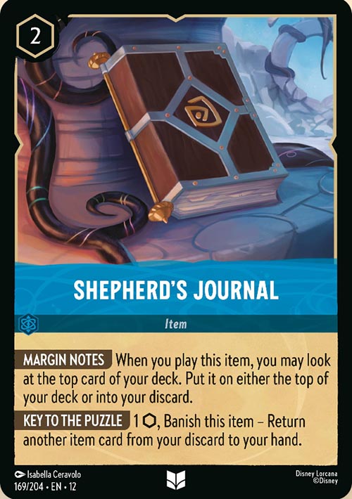 Disney Lorcana TCG: Shepherd's Journal