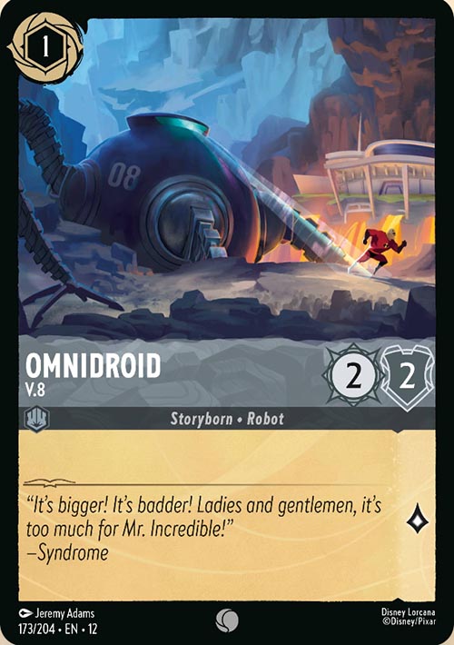 Disney Lorcana TCG: Omnidroid, V.8